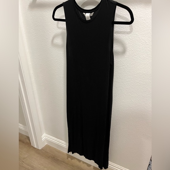 H&M Black Midi Dress - Picture 2 of 3